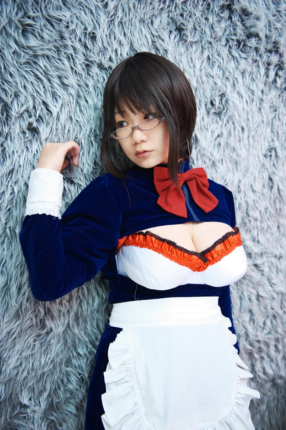 [Cosplay] 2013.03.28 Sexy Maid - Big Tits 1